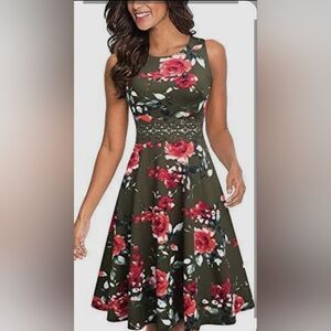 Homeyee Elegant Midi Dress